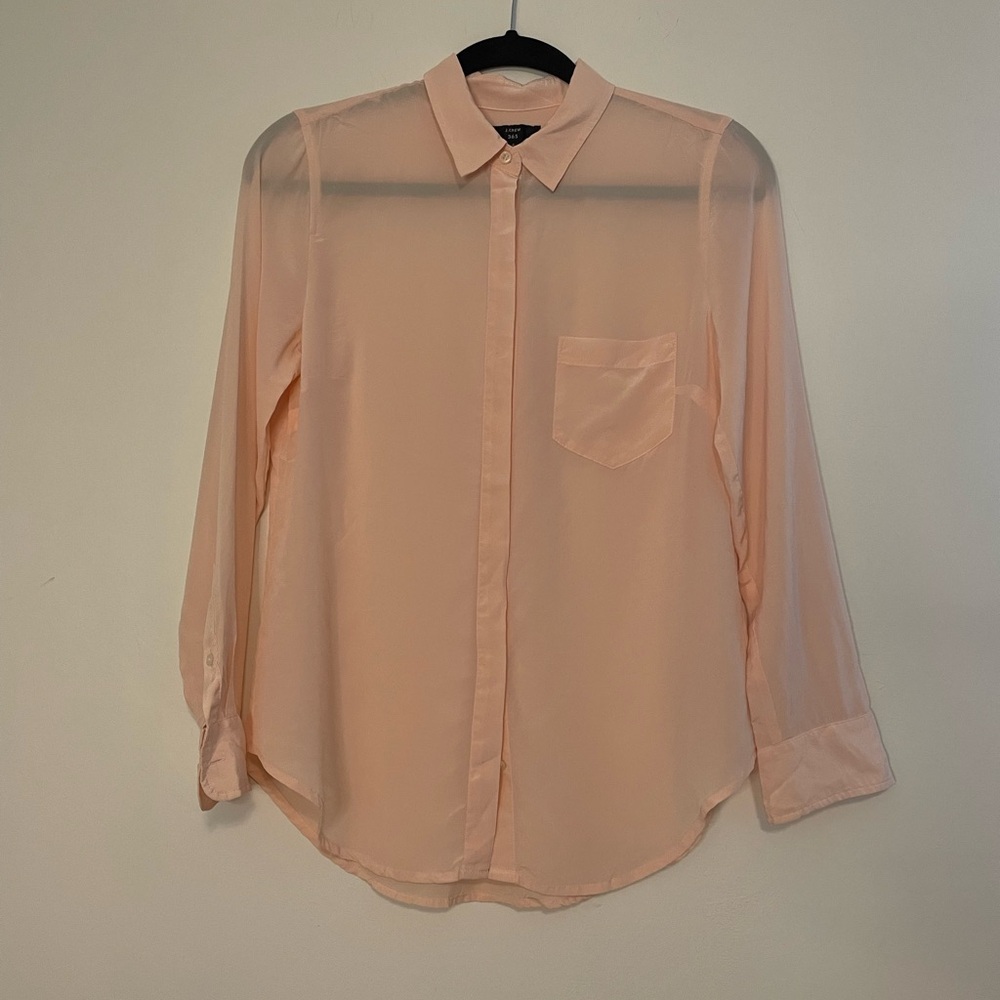 J. Crew 365 Silk Blouse